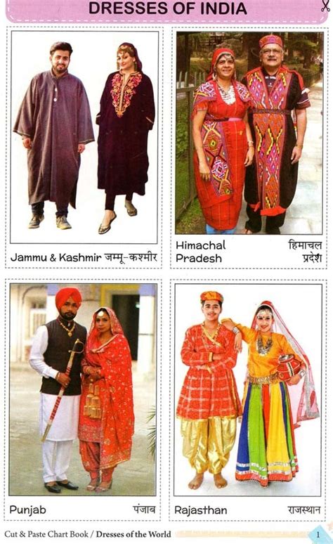 dresses of indian states|traditional dresses chart.